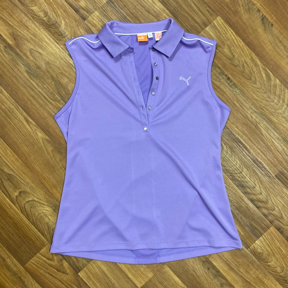 Women’s Lavender Puma Golf Top